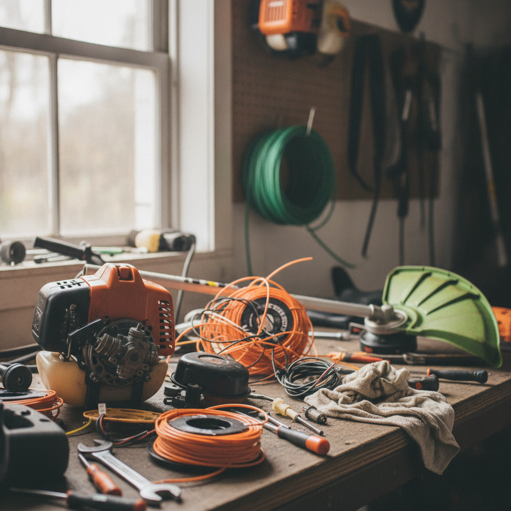 String Trimmer Repair - no people or no text