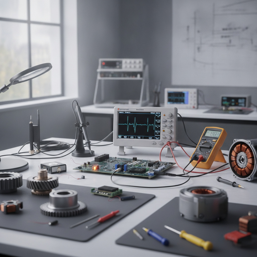 Equipment Diagnostics - no people or no text